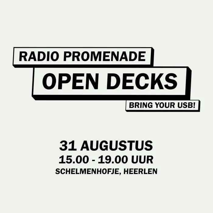 Radio Promenade Open Decks